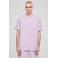 Urban Classics oversized T-shirt paars