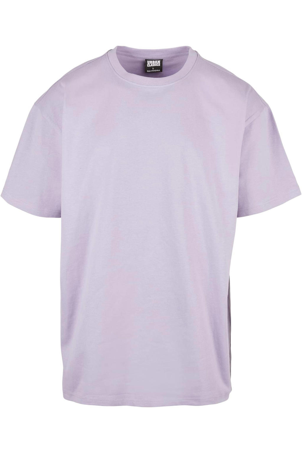 Urban Classics oversized T-shirt paars