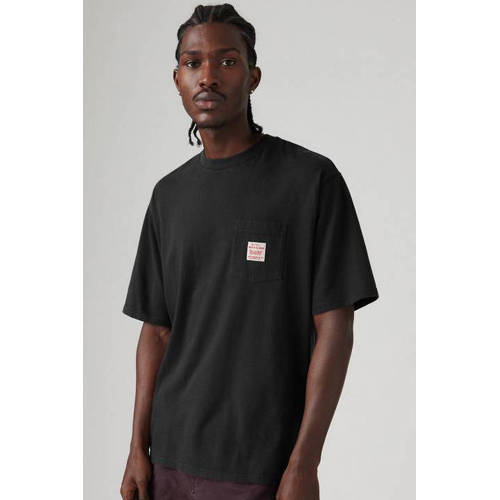 Levi's relaxed T-shirt zwart afbeelding