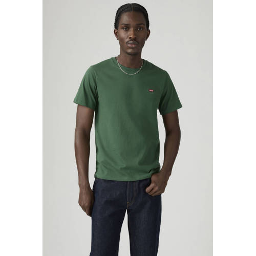 Levi's regular T-shirt donkergroen afbeelding