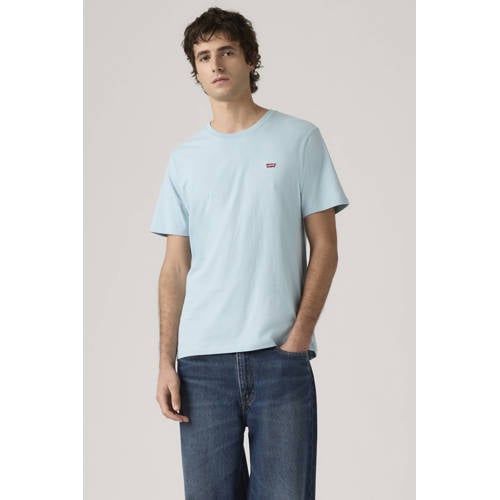 Levi's regular T-shirt lichtblauw afbeelding