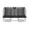 Salta trampoline premium black pro 460x280x385 cm