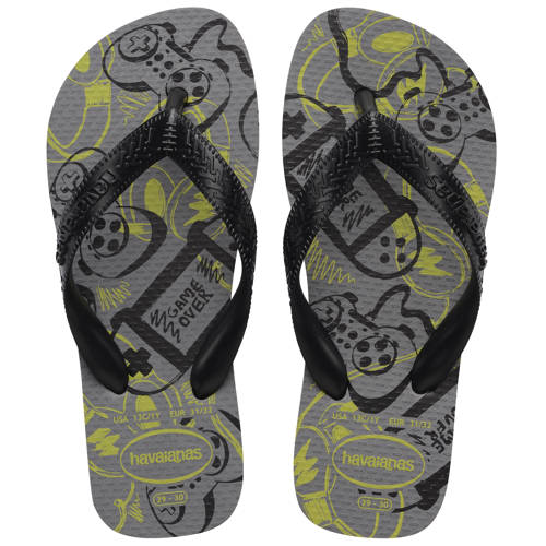 Havaianas teenslippers grijs – Grijs/geel