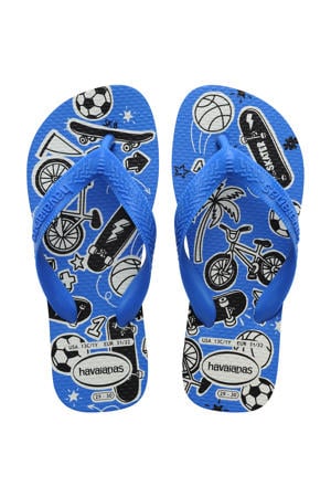 teenslippers blauw