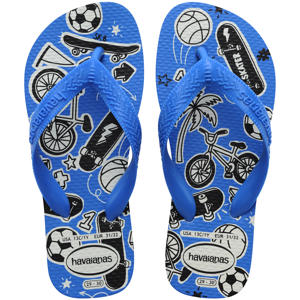 teenslippers blauw