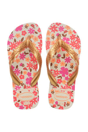 teenslippers goud/multi