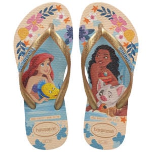 teenslippers goud