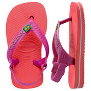 thumbnail: Havaianas Baby Brasil Logo teenslippers roze