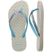 thumbnail: Havaianas teenslippers blauw/wit