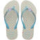 Havaianas teenslippers blauw/wit