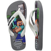 thumbnail: Havaianas Minecraft teenslippers grijs
