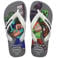Havaianas Minecraft teenslippers grijs