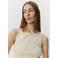 Sofie Schnoor top rib gebreid ecru