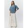 Sofie Schnoor gestreepte top light blue denim