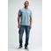 Butcher of Blue regular T-shirt blauw