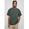 Urban Classics oversized T-shirt donkergroen