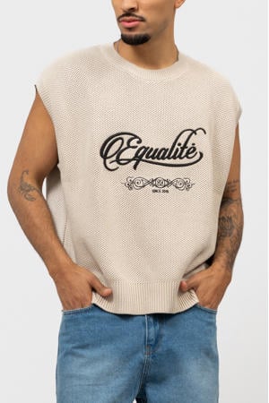 oversized T-shirt gebreid