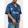 Equalité loose casual overhemd donkerblauw