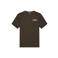 Malelions regular T-shirt met backprint donkergroen