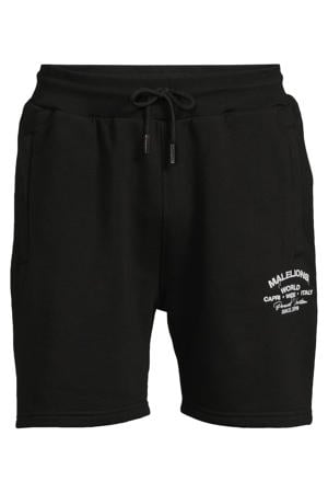 regular sweatshort zwart
