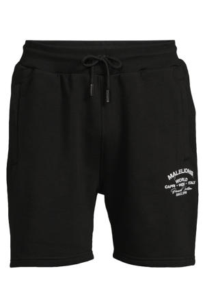 regular sweatshort zwart