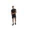 Malelions CAPTAIN regular sweatshort zwart