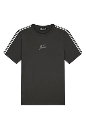 slim T-shirt grijs