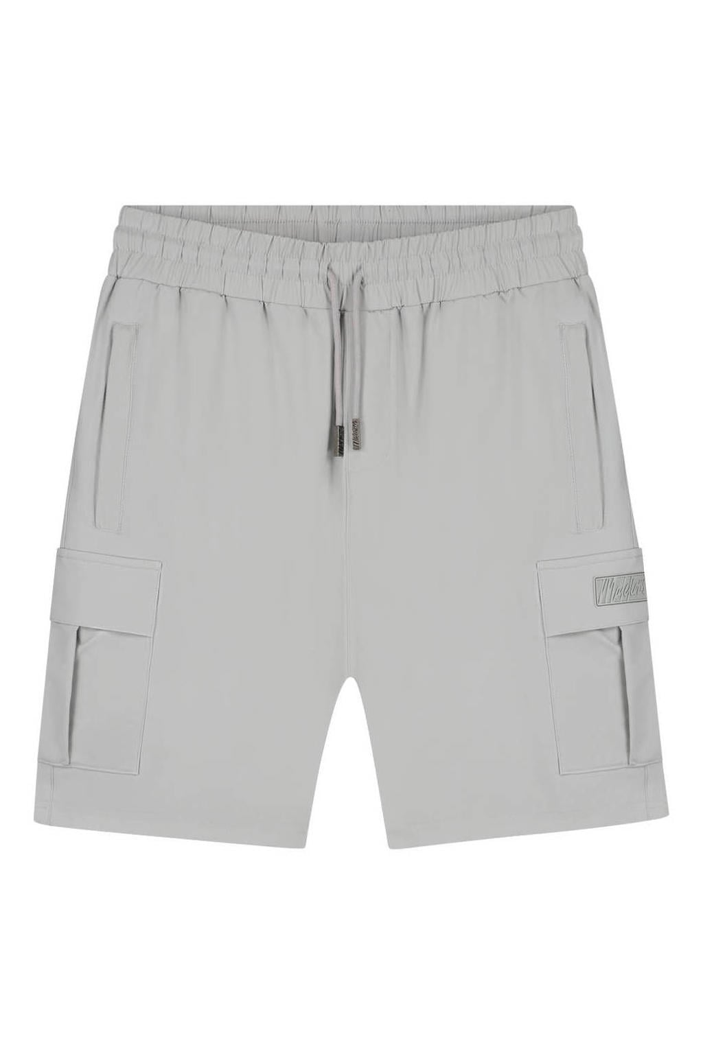 Malelions regular cargo short grijs