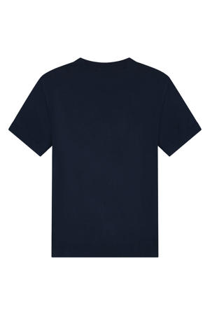 regular T-shirt donkerblauw