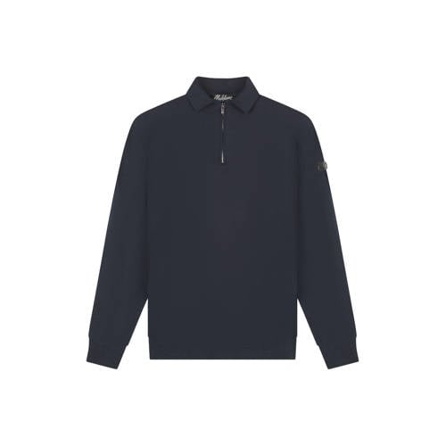 Malelions slim polo donkerblauw afbeelding