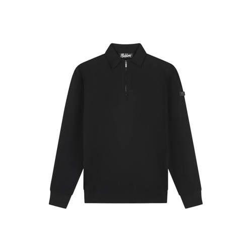 Malelions slim polo zwart afbeelding