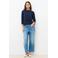Caroll top marineblauw