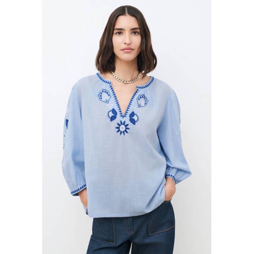 Caroll blousetop blauw afbeelding