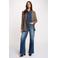 Morgan geruit regular blazer bruin