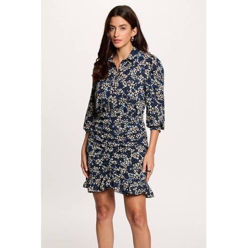 Morgan mini jurk donkerblauw afbeelding