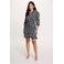 Morgan mini jurk donkerblauw