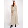 Morgan maxi rok met stippen ecru
