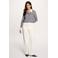 Morgan wide leg jeans wit