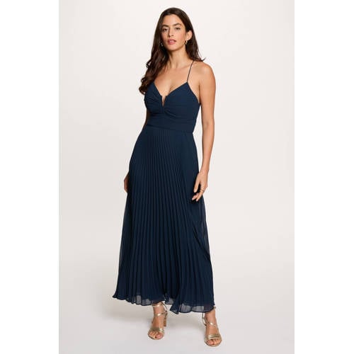 Morgan maxi jurk marineblauw afbeelding