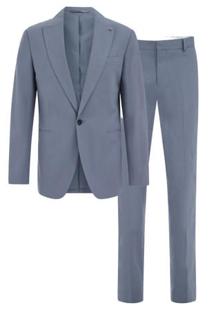 pak met linnen blauw