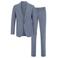WE Fashion pak met linnen blauw