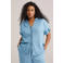 WE Fashion Curve blouse light blue denim