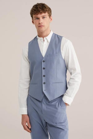 gilet blauw