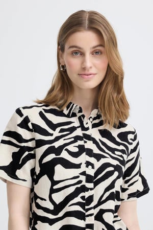 blouse met linnen