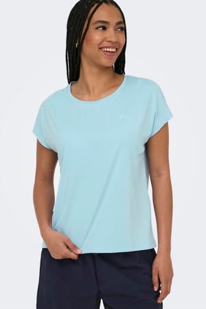 sportshirt ONPAUBREE lichtblauw