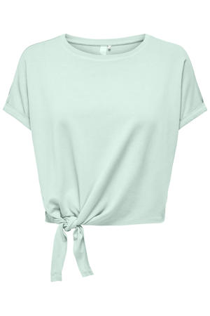 sportshirt ONPJAB lichtgroen