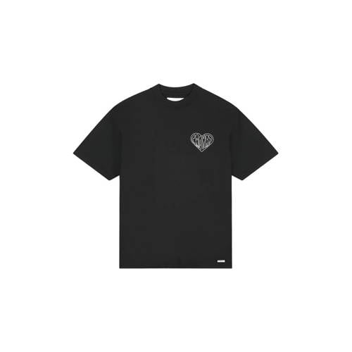 Croyez regular T-shirt met backprint zwart afbeelding