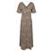 Aaiko maxi jurk beige