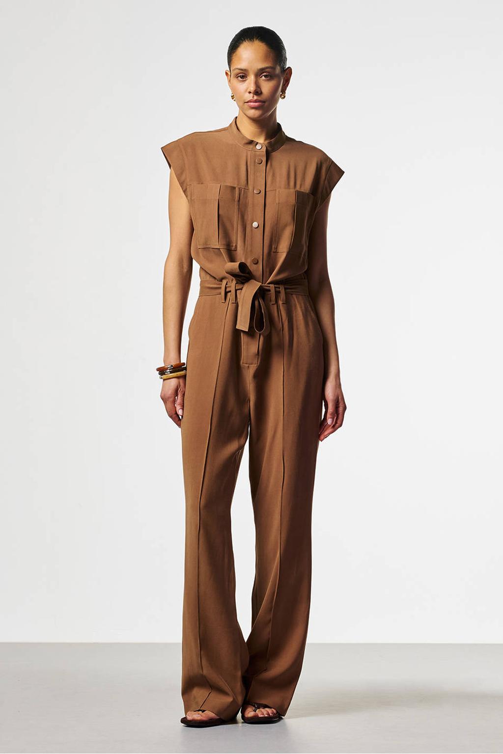 Aaiko jumpsuit bruin