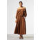 Aaiko midi rok bruin